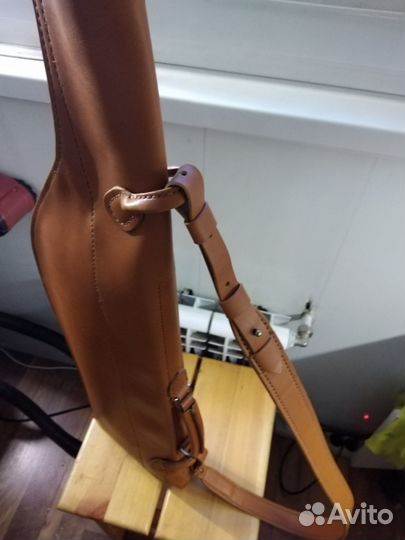 Чехол для охотничьего ружья из натуральной кожи