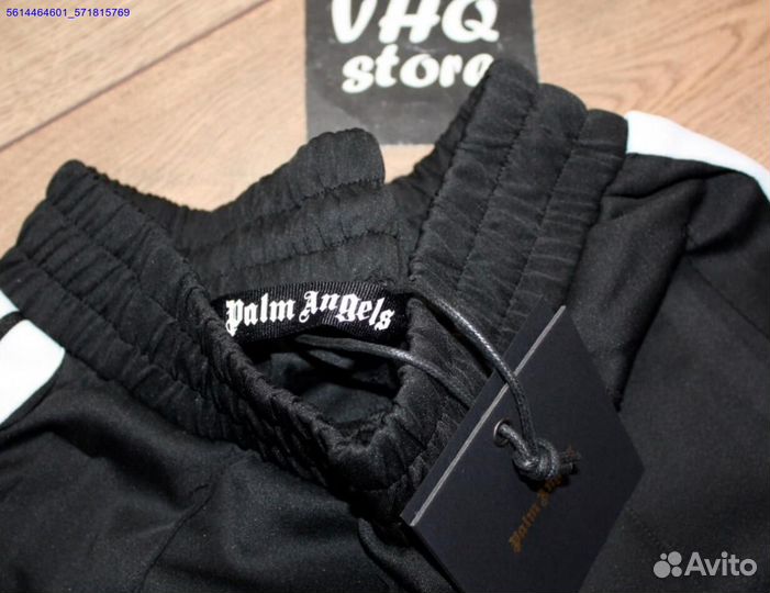 Штаны черные Palm Angels (Арт.14699)
