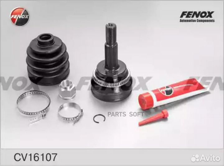 Fenox CV16107 CV16107 ШРУС наружный к-кт\ Toyota R
