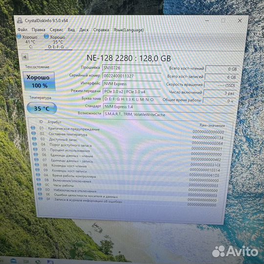 Ssd накопители kingspec 128gb m2 nvme новые