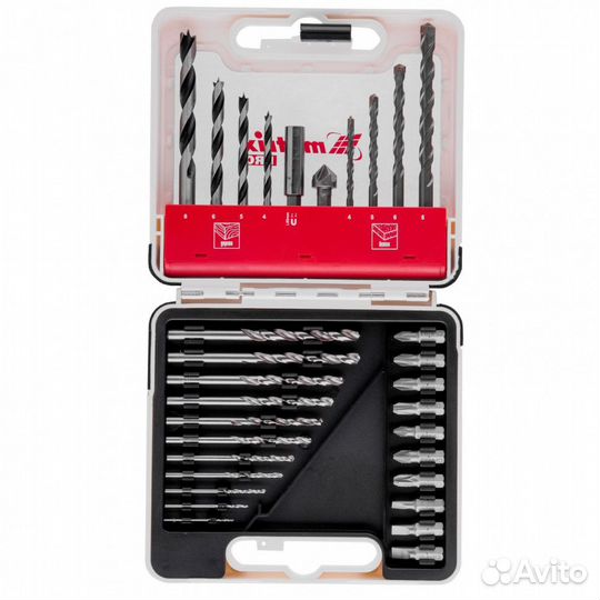 Набор сверл комбинированный, сверла по металлу 1-6