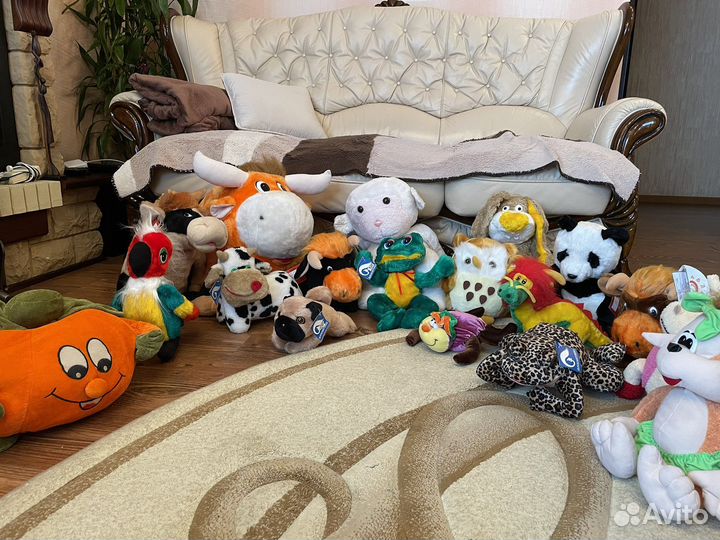 Мягкие игрушки новые
