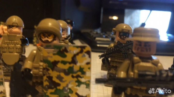 Детские игрушки Лего солдаты