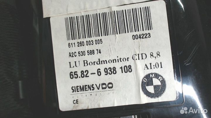 Дисплей мультимедиа BMW 6 E63, 2004