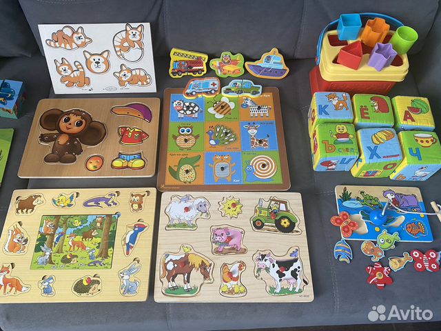 Развивающие игрушки для детей от 6 мес до 3 лет