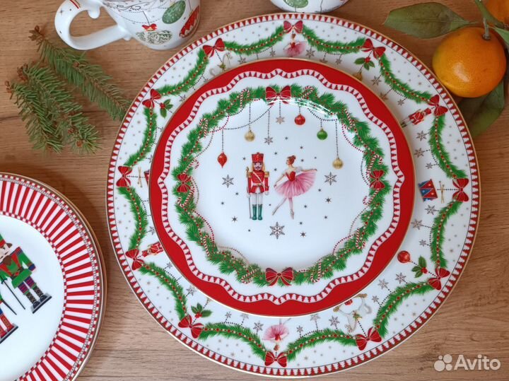 Тарелки новогодние Easy Life