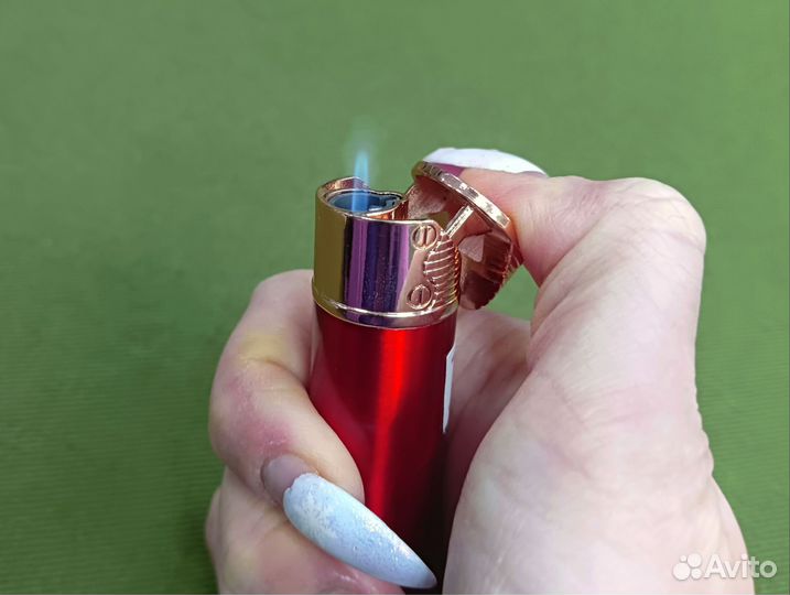 Зажигалка Турбо Красная