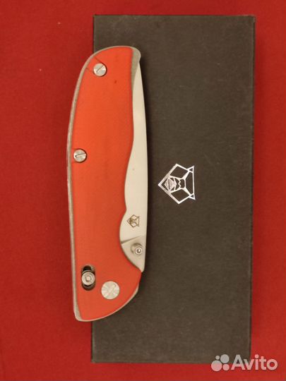 Нож-4, сталь D-2, HRC 60-62,в фирменной упаковке