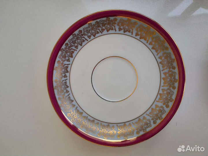 Сервиз чайно-кофейный фирмы BES гдр на 5 персон