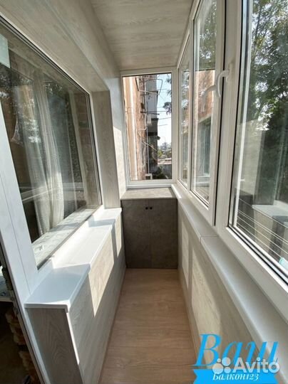 Остекление балконов/Гарантия по договору 5 лет