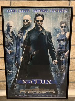 Постер The Matrix в рамке (42х29)