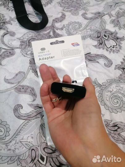 Переходник type-C на hdmi