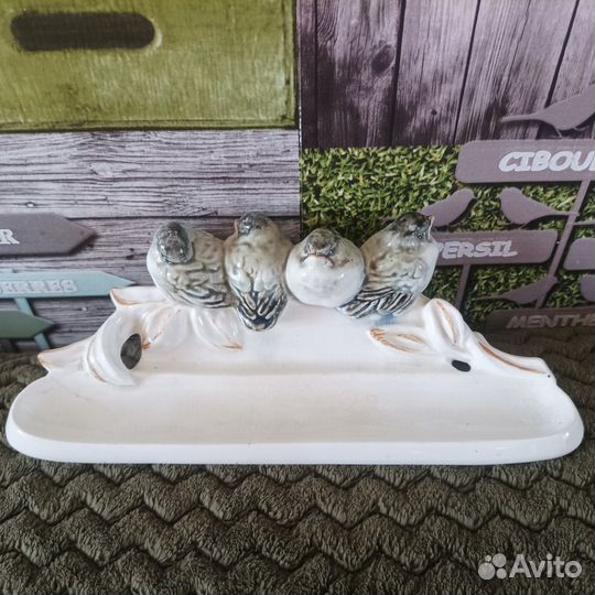 Статуэтка СССР. Воробьи. Зик