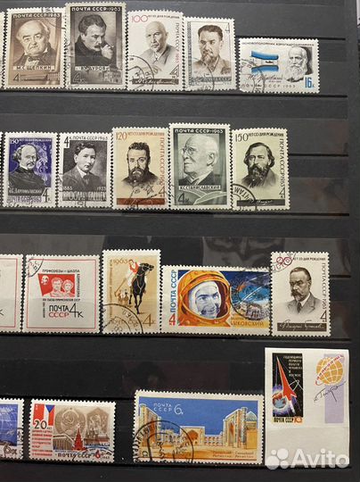 Почтовые марки СССР, 1960, 61 и 63 годы