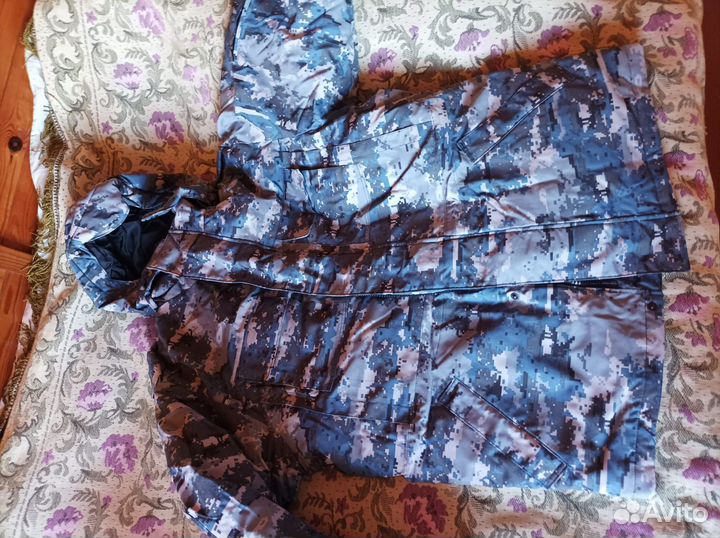 Защитный костюм мужской зимний