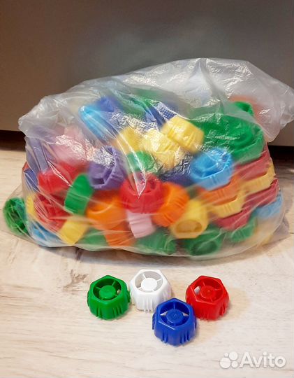Набор крышек от детского питания