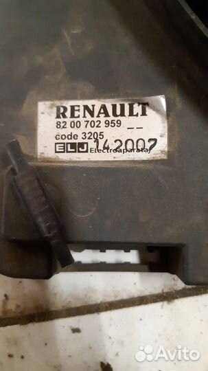 Вентилятор охлаждения на рено