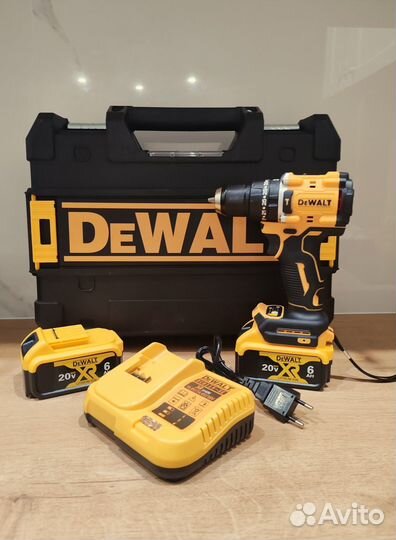 Бесщеточный шуруповерт ударный Dewalt 20 v 6 а/ч