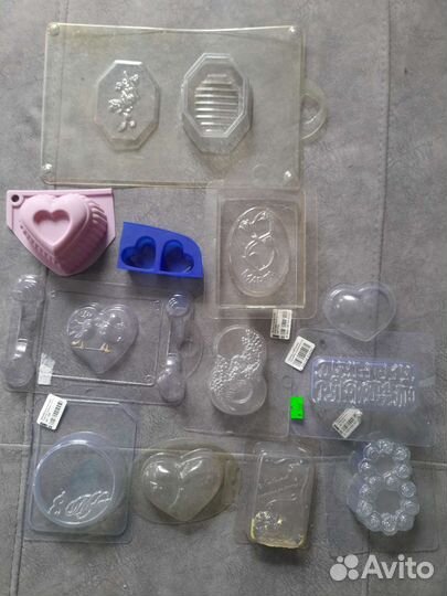 Формы для мыла разные