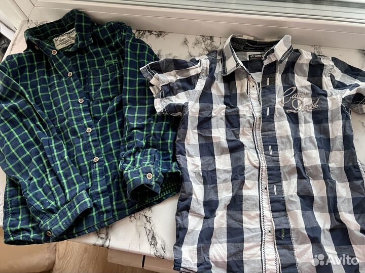 Рубашки на мальчка 122/128