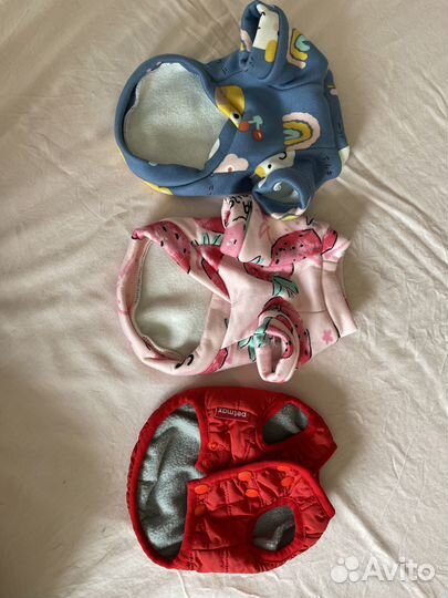 Одежда и сумка для маленькой собаки 2-3 кг