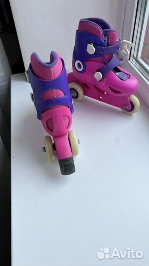 Детские ролики и защита 26-28 размер