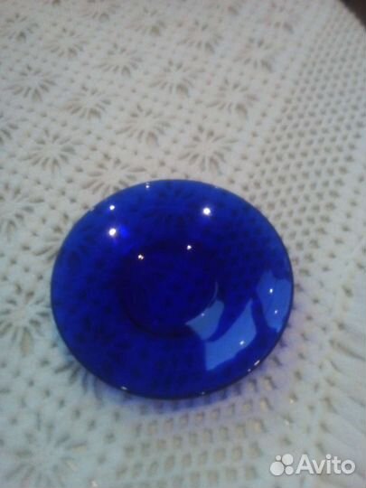 Посуда синяя, Чайная пара кобальт