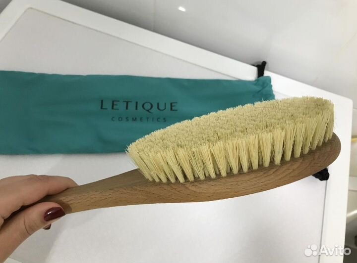 Щётка для сухого массажа letique новая