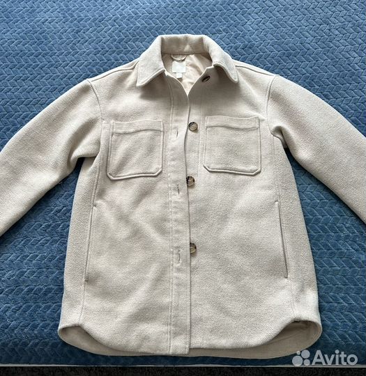 Пальто рубашка hm