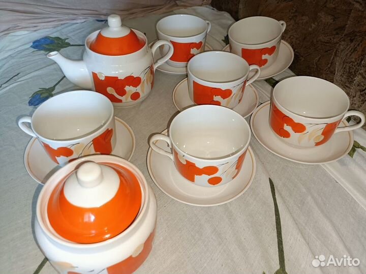 Чайный сервиз пфз СССР