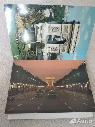 Буклет из 18 открыток Париж