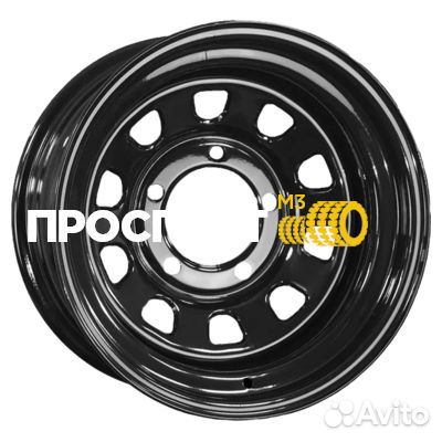 Диск 8x15/5x114,3 ET-19 D84 Jeep 5 Triangle Gloss Black (LTM)