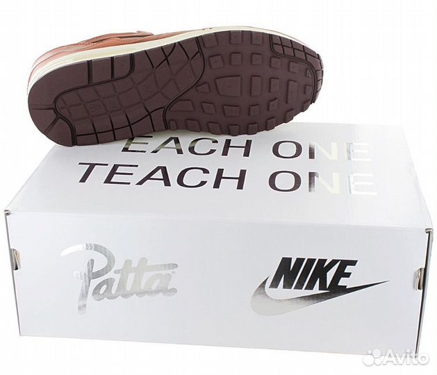 Nike X Patta Air Max 1-The Next Wave Dark Russett