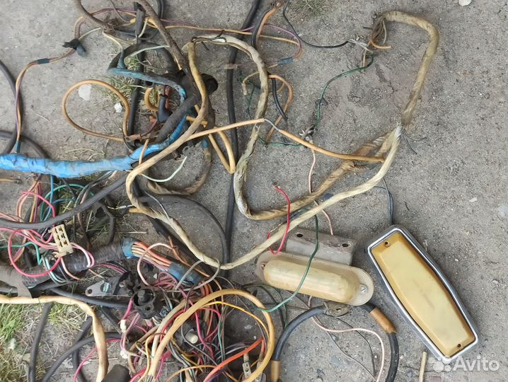 Электропроводка с газ- 24-01 с электрооборуд с нее