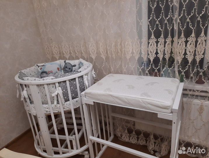 Детская кроватка «7 в 1». Люлька