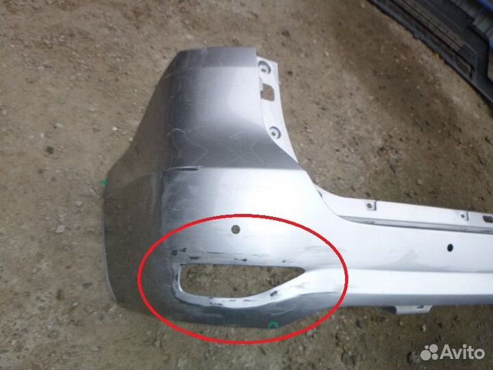 Бампер задний toyota fortuner fortuner 2015