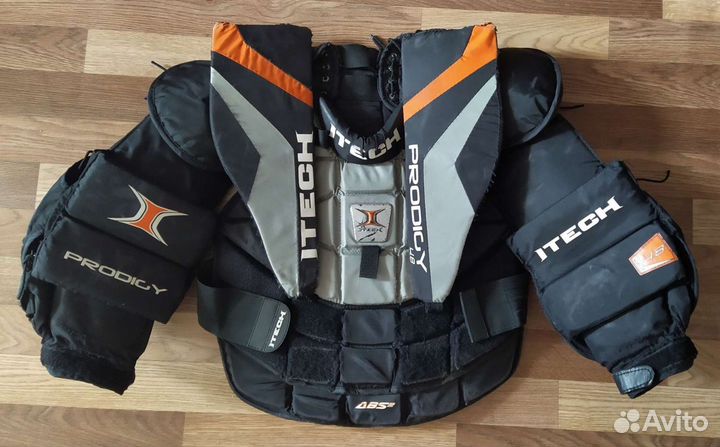 Вратарский хоккейный нагрудник Junior itech 4.8