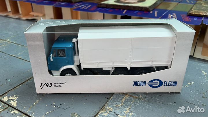 Элекон камаз-5320 тент белый