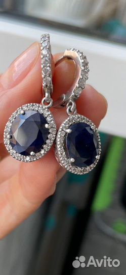 Сережки из серебра