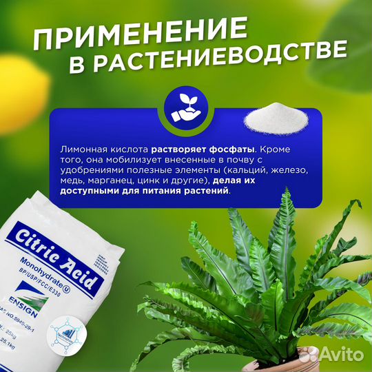 Лимонная кислота Е330 пищевая