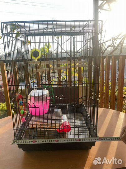 Клетка для попугая б/у