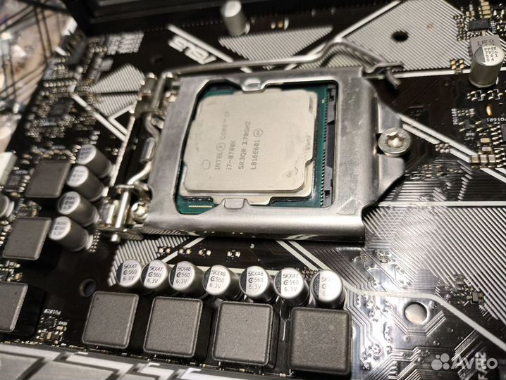 Процессор intel core i7 8700k