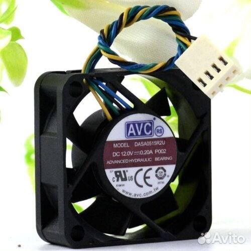 Вентилятор AVC dasa0515R2U cooling fan 12V 0.20A