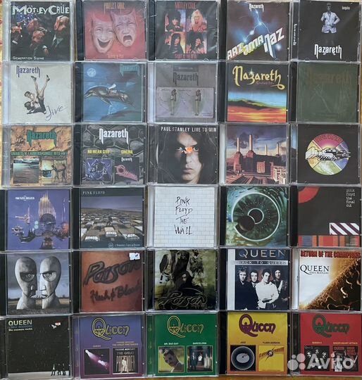 Зарубежные исполнители, коллекция CD дисков