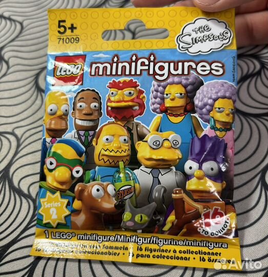 Минфигурки Lego Disney 100, The Simpsons новые
