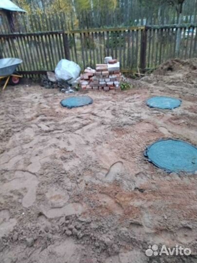 Установка септика под ключ