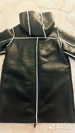 Дубленка натуральная для девочки gulliver