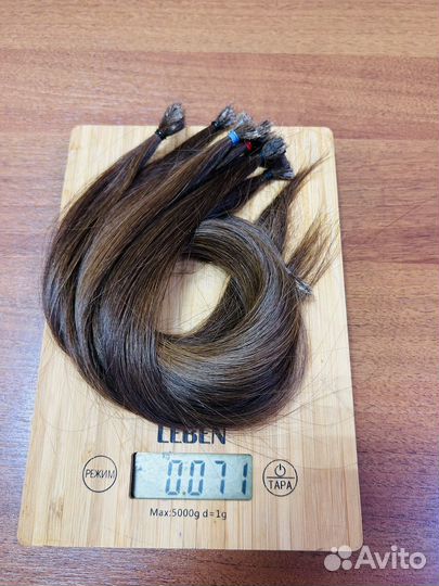 Волосы для наращивания натуральные бу