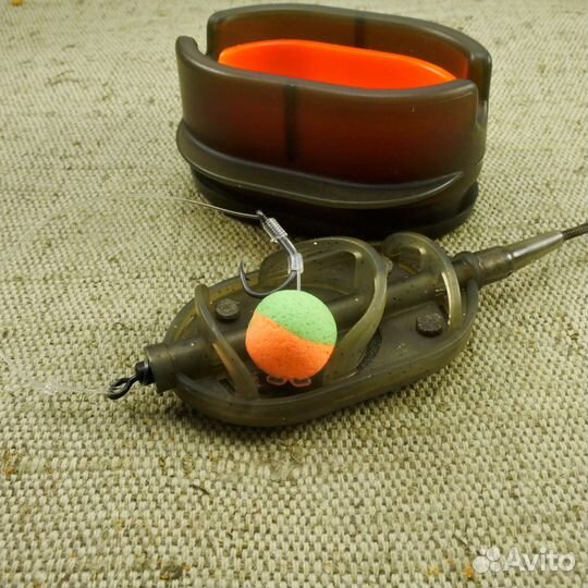 Флэт кормушка Orange Carp
