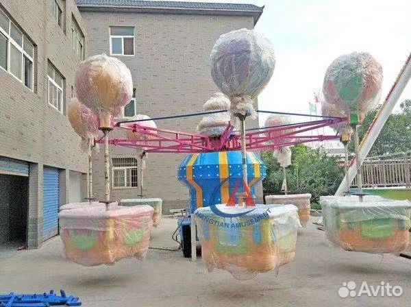 Аттракцион воздушные шары на прицепе
